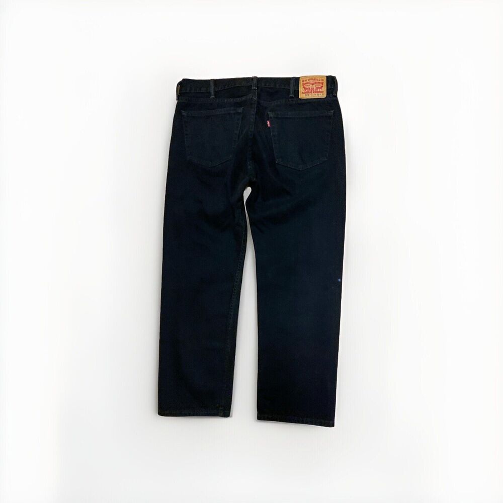 Levi’s Men’s 505 Straight Fit Black Jeans Pants 38x30